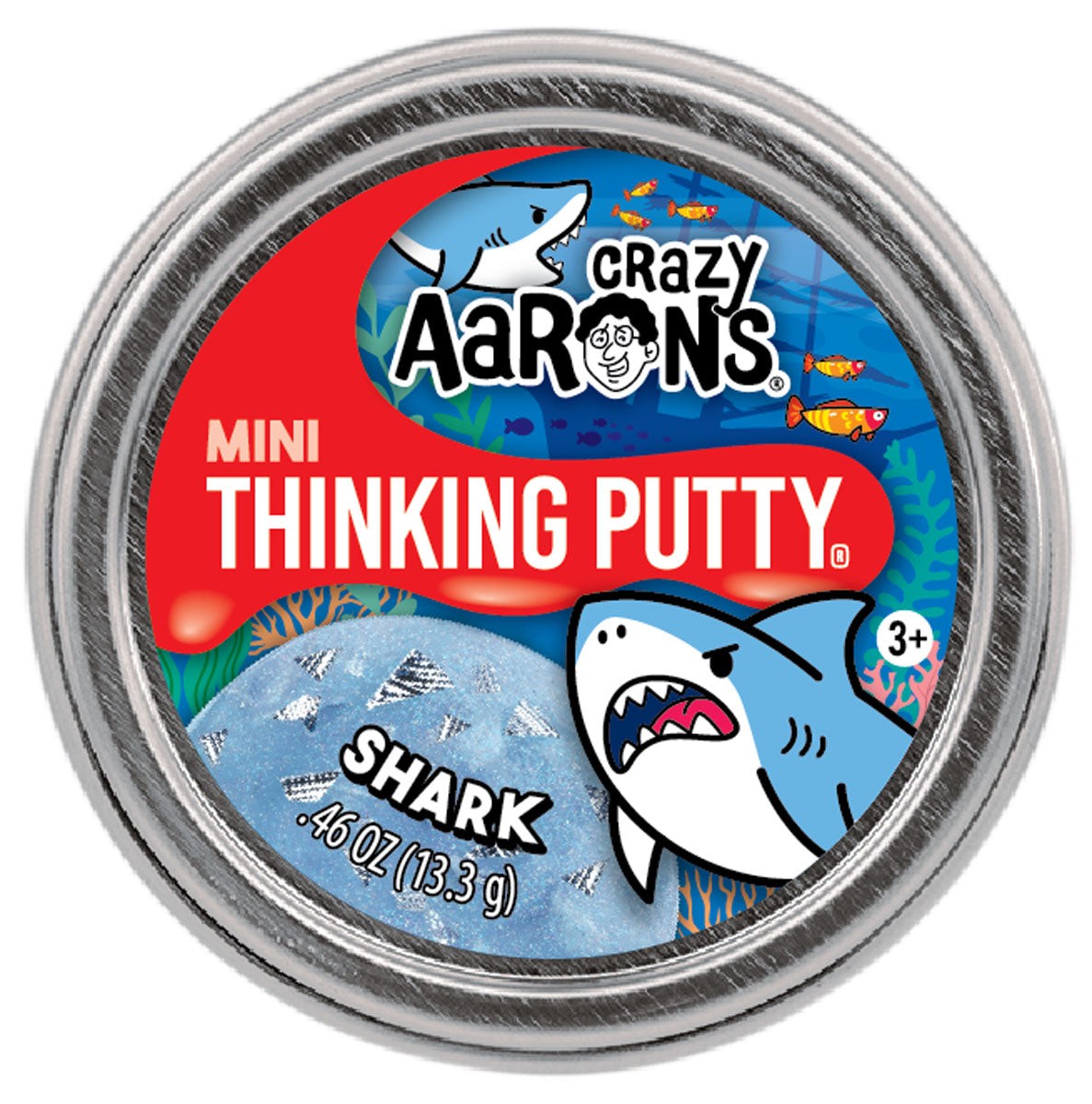 Crazy Aaron's Shark Mini Thinking Putty