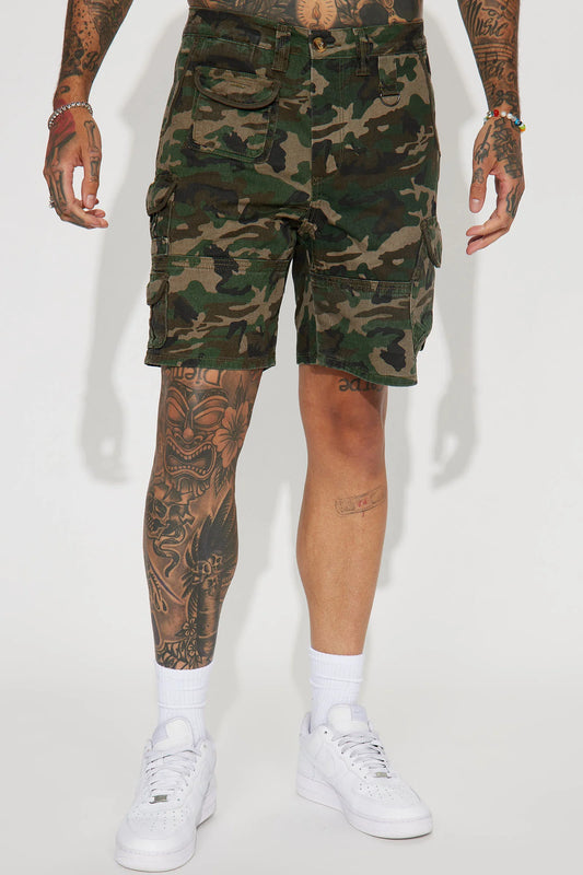 Meijer Men's Twill Cargo Short – Camouflage (308)