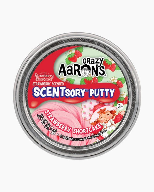 Crazy Aaron's Mini SCENTsory Strawberry Shortcake Thinking Putty