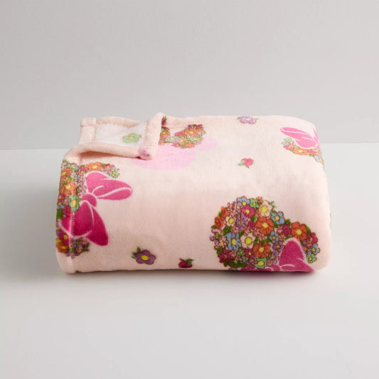 Disney Oversized Supersoft Printed Plush Throw Blanket by The Big One® — Minnie Mouse