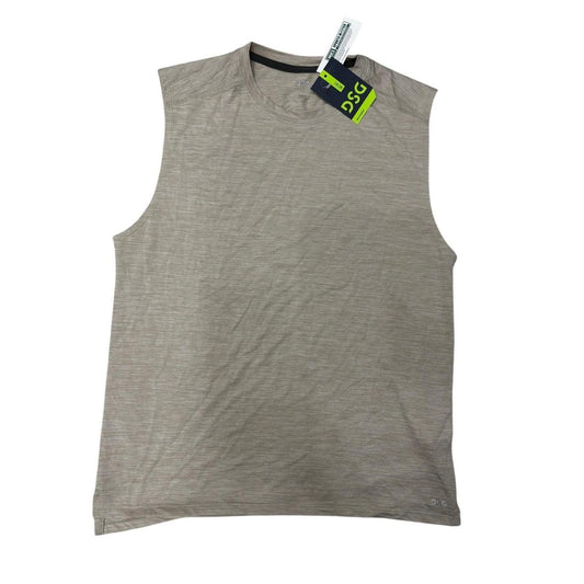 DSG Movement Men's Muscle Tank – Khaki Heather (304)