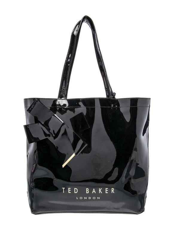 Ted Baker Patent Leather Shoulder Bag