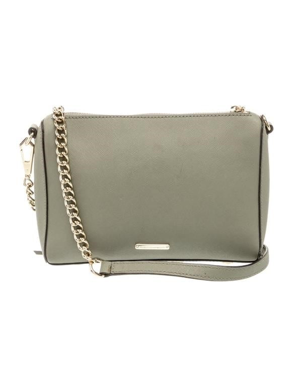 Rebecca Minkoff Grey Leather Zip Closure Hobo