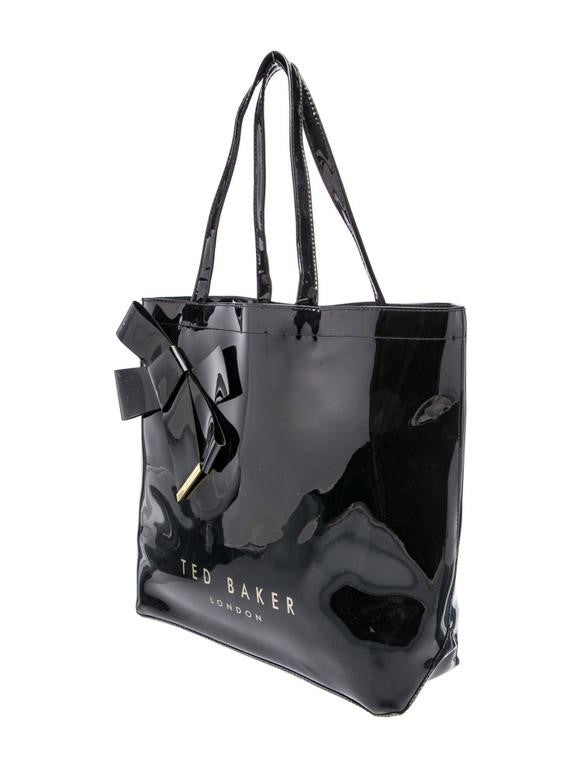 Ted Baker Patent Leather Shoulder Bag
