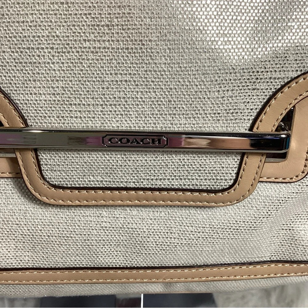 Coach Taylor Foiled Flap Shoulder Bag