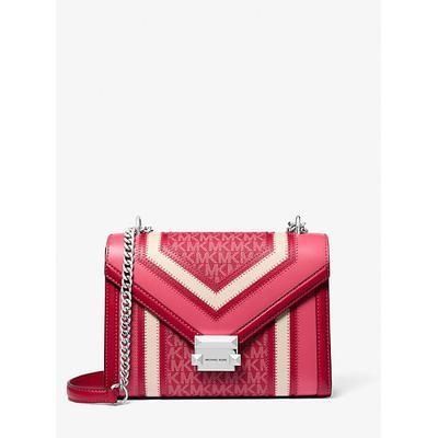 Michael Kors Whitney Medium Color-Block Shoulder Bag NWT