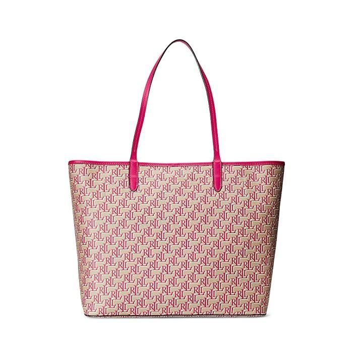 Ralph Lauren Coated Canvas Medium Collins Tote